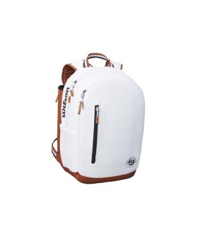 خرید ساک تنیس ویلسون مدل Roland Garros Tour Backpack White ، با قیمت ارزان