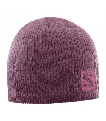 خرید اینترنتی کلاه زمستانی سالومون مدل Salomon Logo Beanie Fig