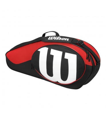 ساک تنیس ویلسون مدل Wilson Match II 3Pk Bag Black Red