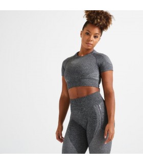 تیشرت کراپ زنانه DOMYOS مدل 900 مخصوص فیتنس