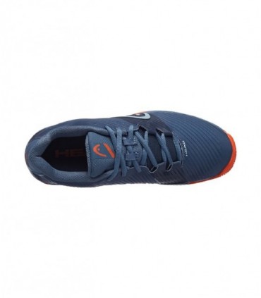 کفش تنیس مردانه هد مدل Revolt Pro 4.0 Clay Blue/Orange