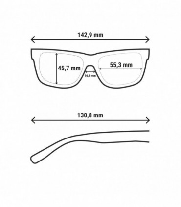 مشخصات ، قیمت و خرید عینک آفتابی طبیعت گردی بزرگسال کچوا مدل MH120A