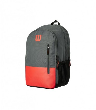 کوله پشتی تنیس ویلسون مدل Team Backpack Red/Grey