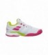 کفش تنیس زنانه بابولات مدل  Propulse Blast All Court White/Red Rose