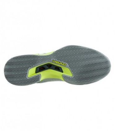 کفش تنیس مردانه هد مدل Sprint Pro 3.5 Clay Grey/Yellow
