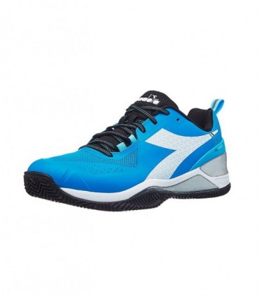 کفش تنیس مردانه دیادورا مدل Diadora Blushield Torneo Clay Blue/White