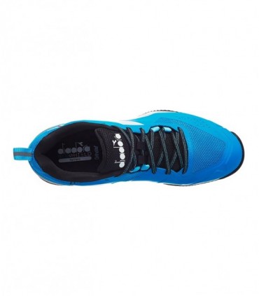 کفش تنیس مردانه دیادورا مدل Diadora Blushield Torneo Clay Blue/White