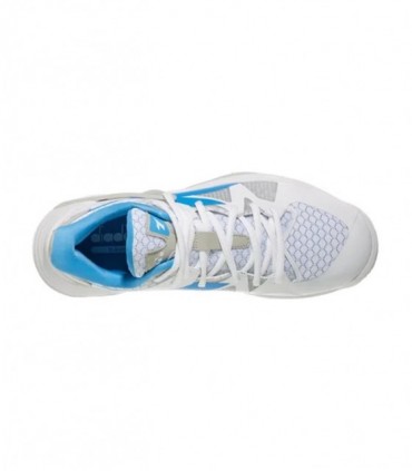 کفش تنیس زنانه دیادورا مدل Speed B.Icon White/Aquarius