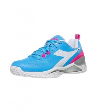 کفش تنیس زنانه دیادورا مدل Speed Blushield Torneo Sky Blue/White