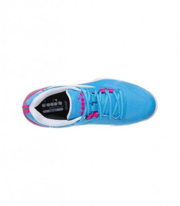 کفش تنیس زنانه دیادورا مدل Speed Blushield Torneo Sky Blue/White