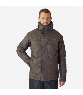 خرید کاپشن ضد آب مردانه مخصوص ماهیگیری دکتلون اصل فرانسه مدل FJ 500 WPF