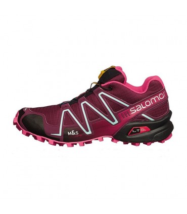 کفش دوی کوهستان زنانه سالومون - Salomon Shoes SpeedCross 3 W Bordeaux/HotPink/Lot