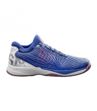 کفش تنیس مردانه ویلسون مدل Wilson Kaos 2.0 Sft Clay Court Maz Blue/Wh